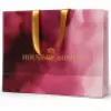 Custom Paper Shopping Bag with Satin Ribbon Handle | 12 × 15 × 5 Inch