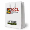 Custom Paper Shopping Bag with Rope Handle | Premium Printed Gift Bag | 9.6 × 14 × 4 Inch
