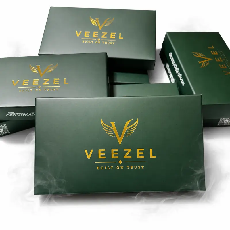 Wallet Box | Long Wallet Packaging Box (7.75 × 4.25 × 1 Inch)